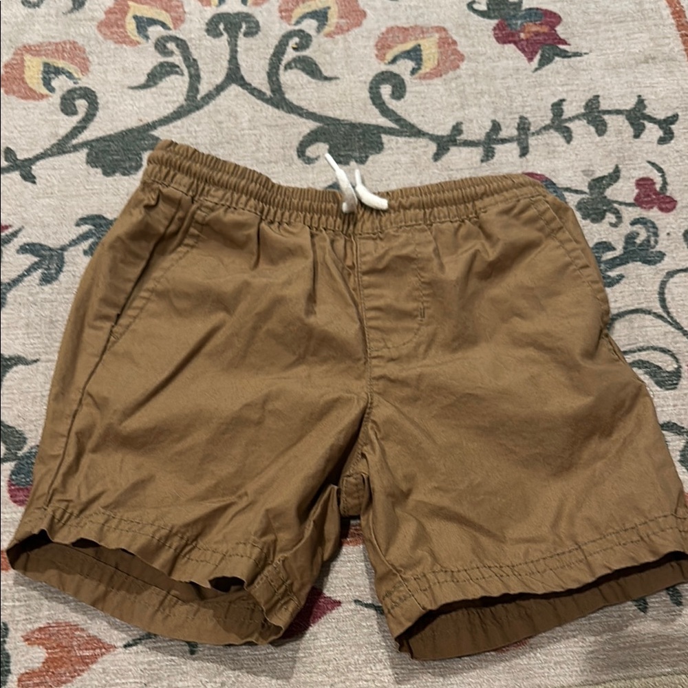 3T Toddler Boys Brown Old Navy Poplin Shorts